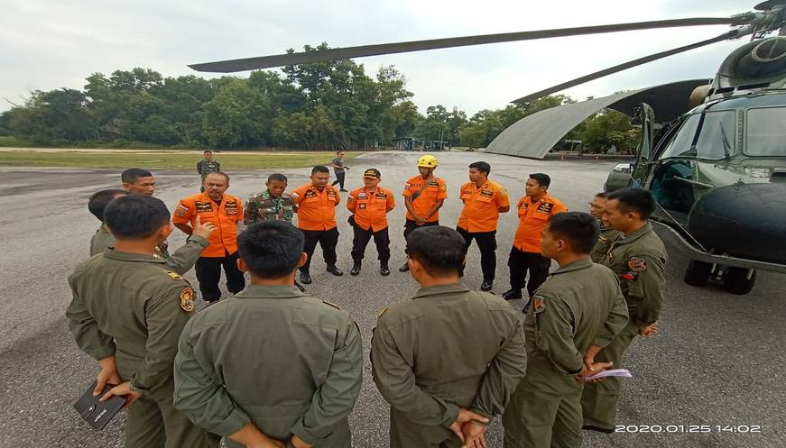 Tim SAR Juga Sisir Korban Insiden Kapal TKI Lewat Udara