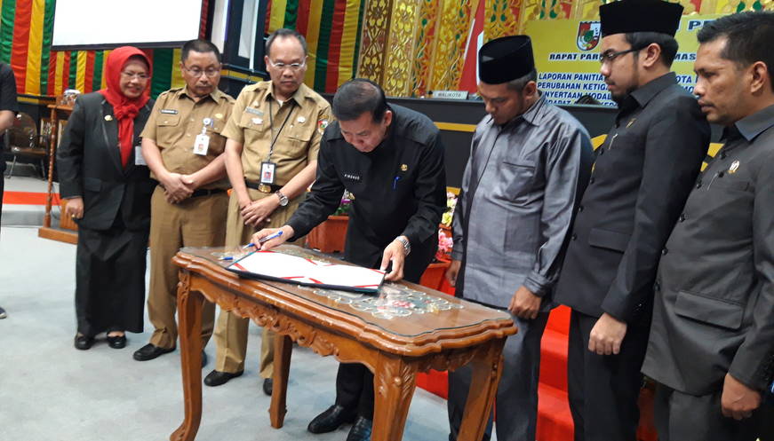 Ranperda Penyertaan Modal Untuk Kawasan Industri Tenayan Disetujui DPRD Kota Pekanbaru
