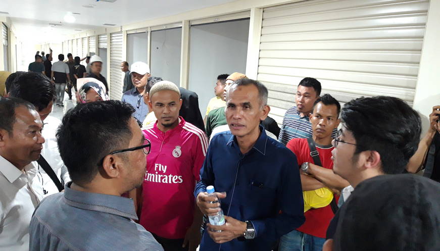 Wakil Ketua DPRD Sebut Pedagang Belum Bisa Pindah ke Dalam STC