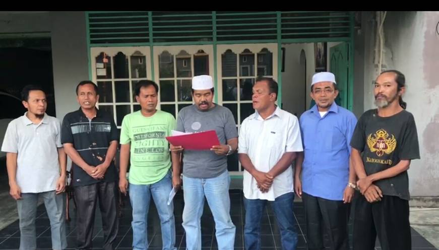 Warga Simpang Panam Deklarasikan Untuk Bersinergi dengan Kepolisian Jaga Situasi Kamtibmas Tetap Kondusif