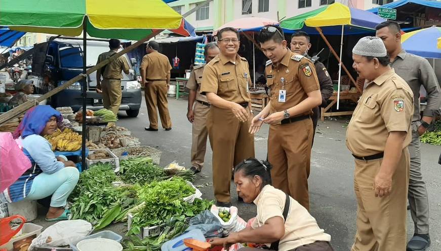 DPP Pekanbaru Data Kembali Pedagang di Jalan Agus Salim