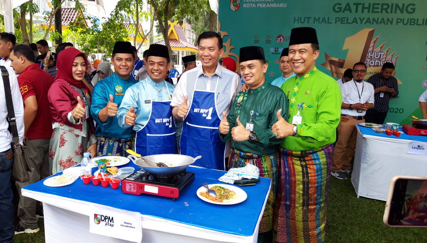 HUT Perdana MPP Pekanbaru, DPMPTSP Kota Pekanbaru Gelar Lomba Masak