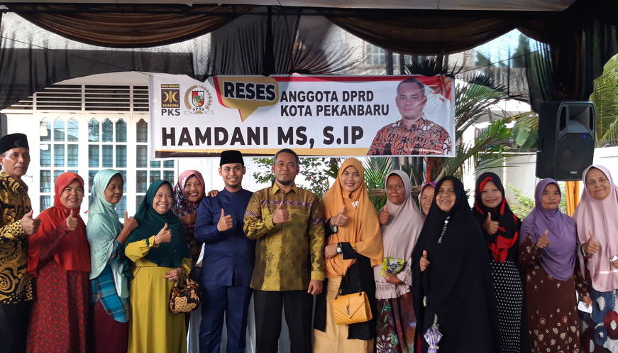 Ketua DPRD Kota Pekanbaru Gelar Reses di RW 6 Kelurahan Wonorejo