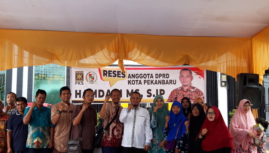 RTH Minim, Masyarakat Sampaikan Aspirasi kepada Ketua DPRD Kota Pekanbaru 
