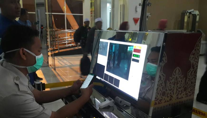KKP Pekanbaru Pastikan Belum Ada Penumpang dengan Gejala Covid-19