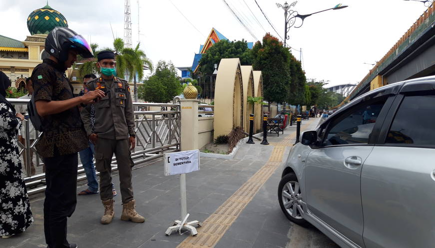 Aktivitas di Masjid Paripurna Agung Ar Rahman Pekanbaru Ditutup Sementara 