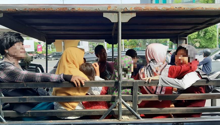 Tim Dinsos Pekanbaru Jaring Sebelas Anak di Jalanan Kota