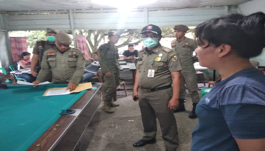  Satpol PP Pekanbaru Ancam Segel Hiburan Malam Yang Masih Buka