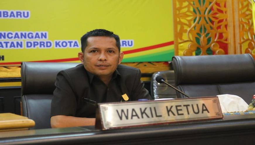Wakil Ketua DPRD Kota Pekanbaru, Tengku Azwendi Fajri Ingatkan Kalangan Swasta Bantu Penanganan Covid-19