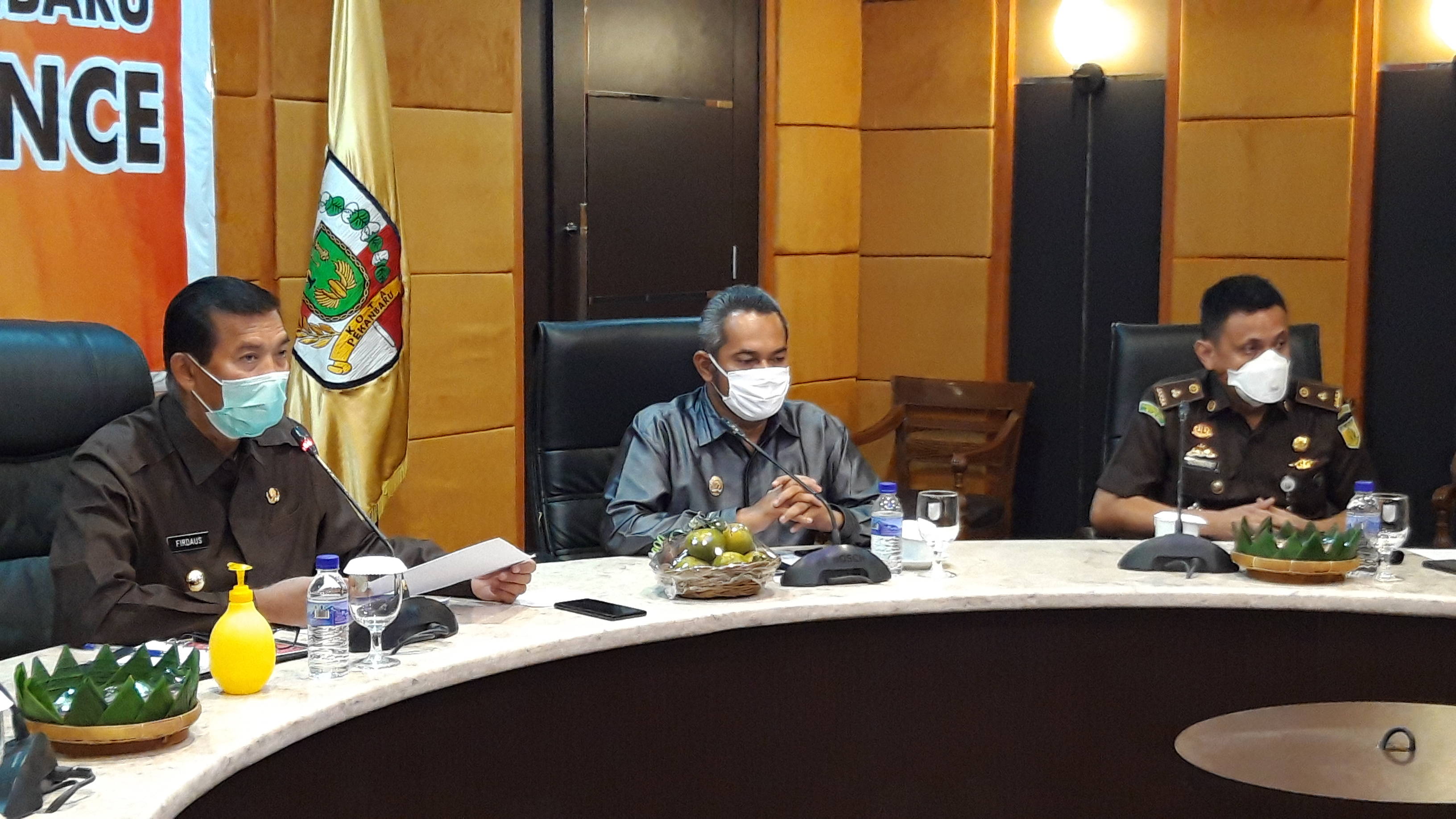  Ketua DPRD Kota Pekanbaru Ingatkan Kesiapan Pangan Masyarakat Jelang PSBB