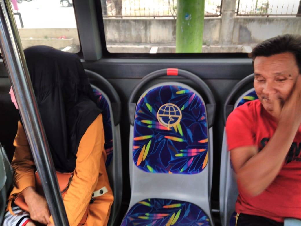 Mulai Besok Pengguna Bus TMP Harus Memakai Masker 