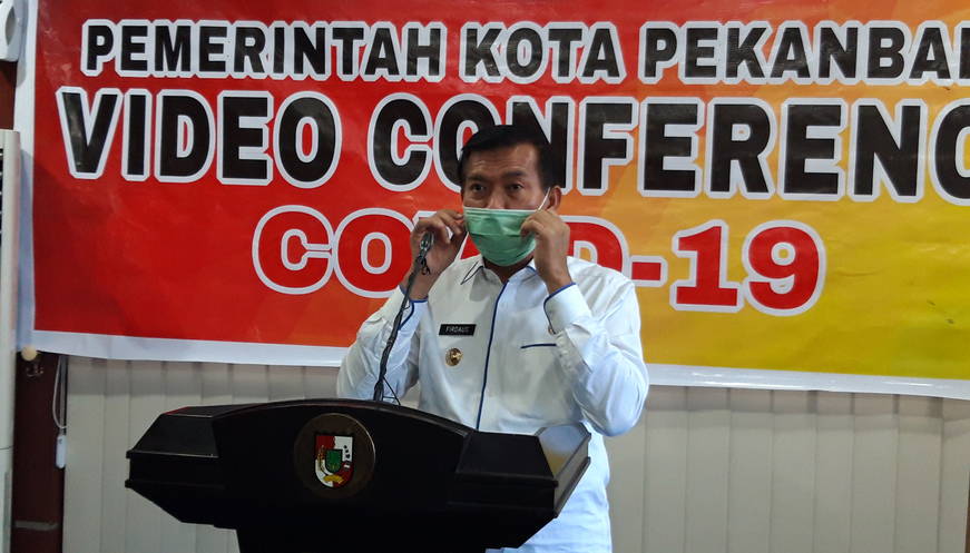 Wako Pekanbaru Sudah Ajukan Izin PSBB