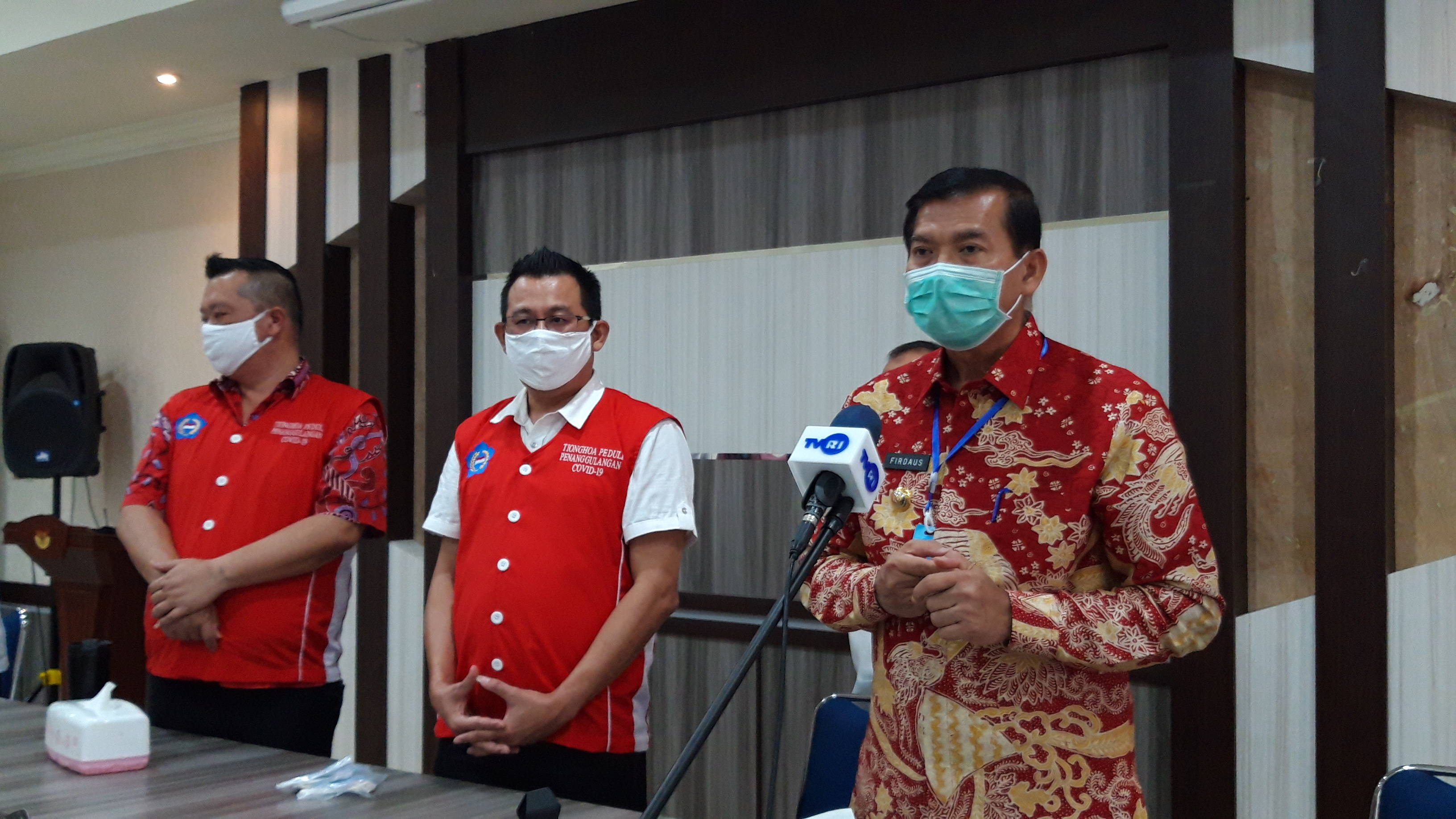  Wako Pekanbaru Apresiasi Bantuan Pangan Bagi Masyarakat Dari Tionghoa Peduli 