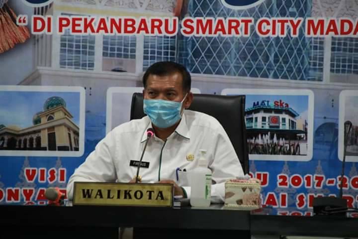 Wako Pekanbaru Ajak Masyarakat Berpartisipasi Dalam PSBB 