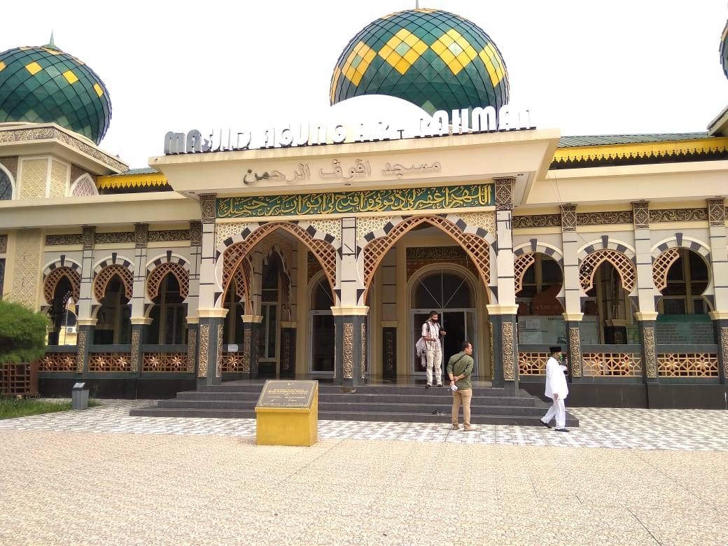 Masjid Agung Ar Rahman Kembali Gelar Shalat Berjemaah 