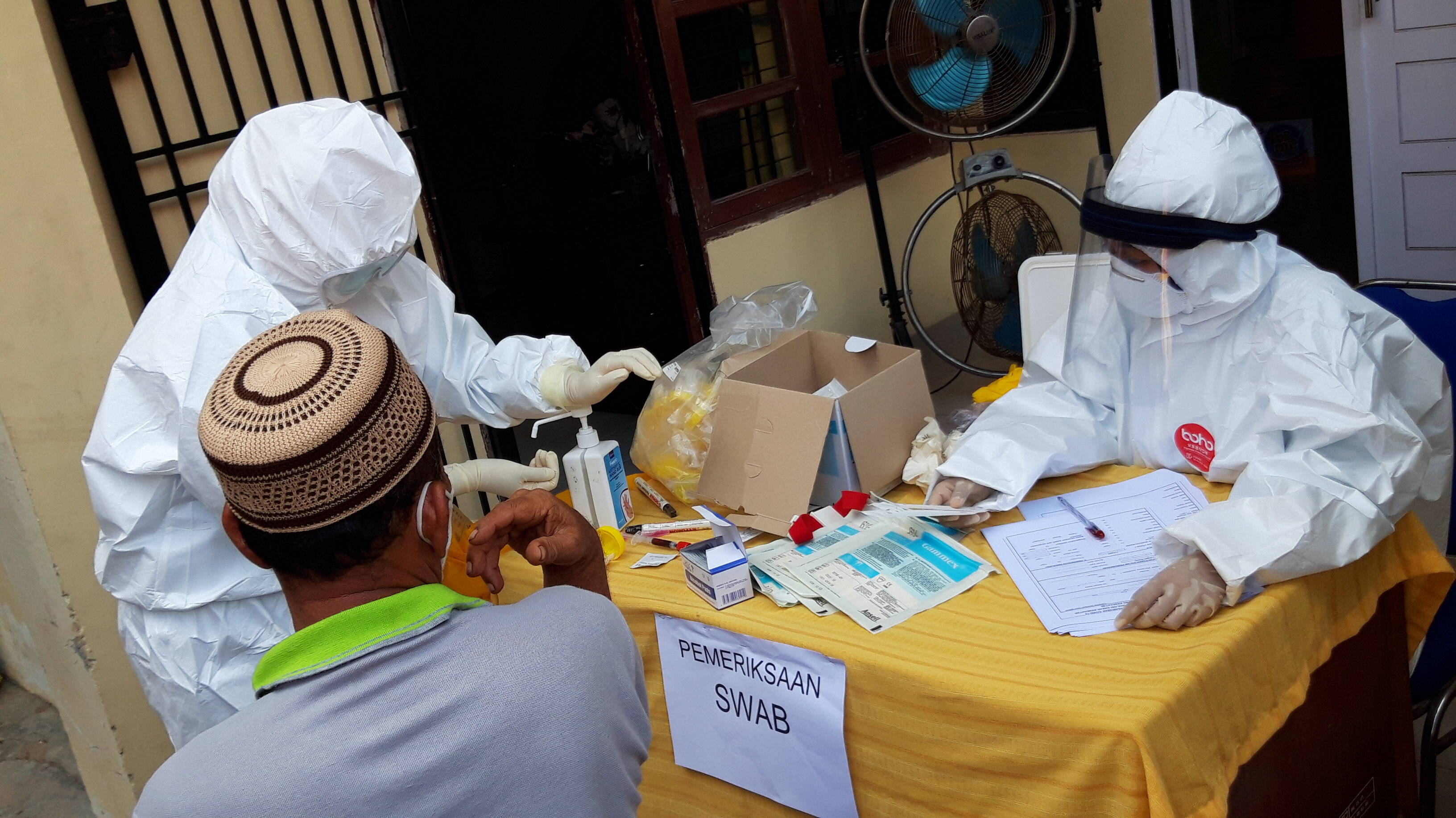 Hari Ini Ratusan ODP di Kota Pekanbaru Jalani Swab Test