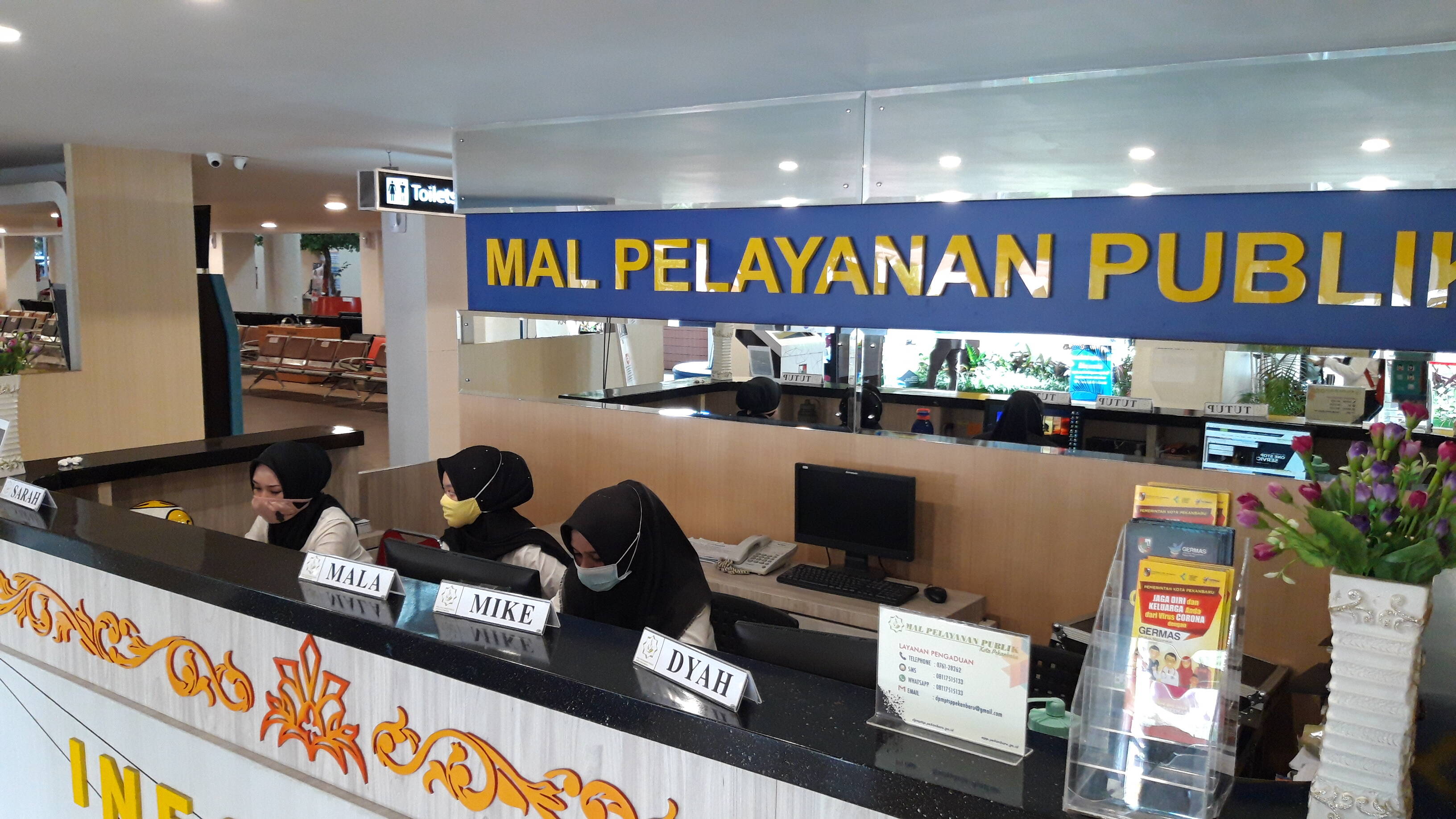 15 Intansi di MPP Pekanbaru Sudah Buka Layanan Tatap Muka