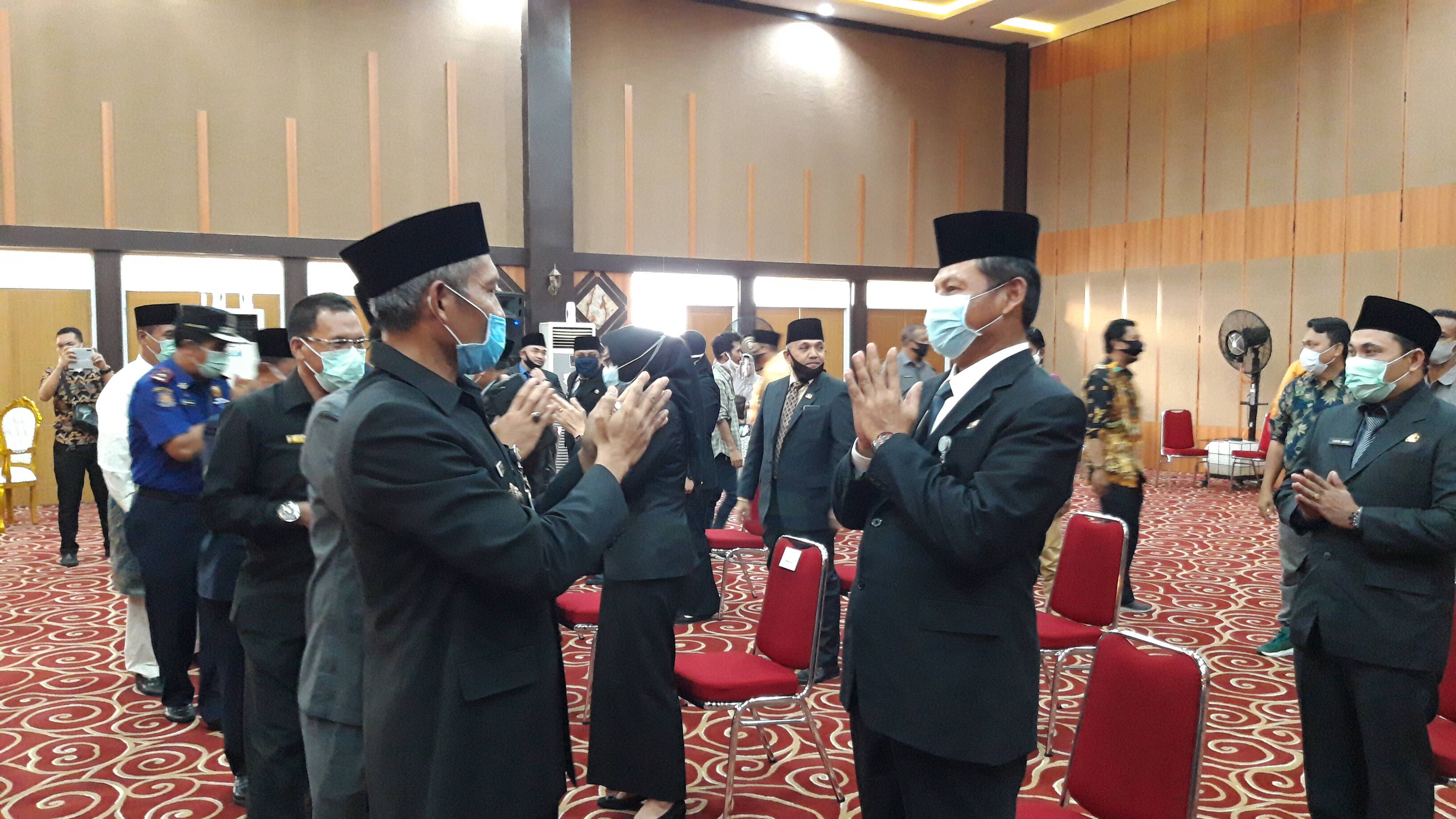 Wawako Pekanbaru Melantik Pejabat di Lingkungan Pemerintah Kota