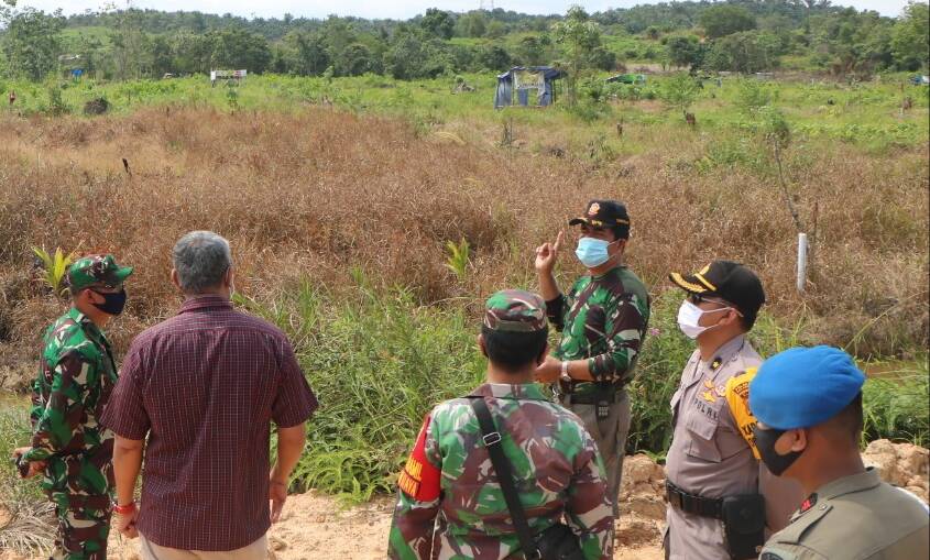 Tim Gabungan Masih Dapati Masyarakat Yang Duduki Lahan KIT