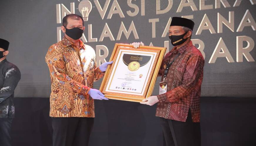 Kota Pekanbaru meraih Juara I Inovasi Daerah Tatanan Normal Baru di Sektor Hotel