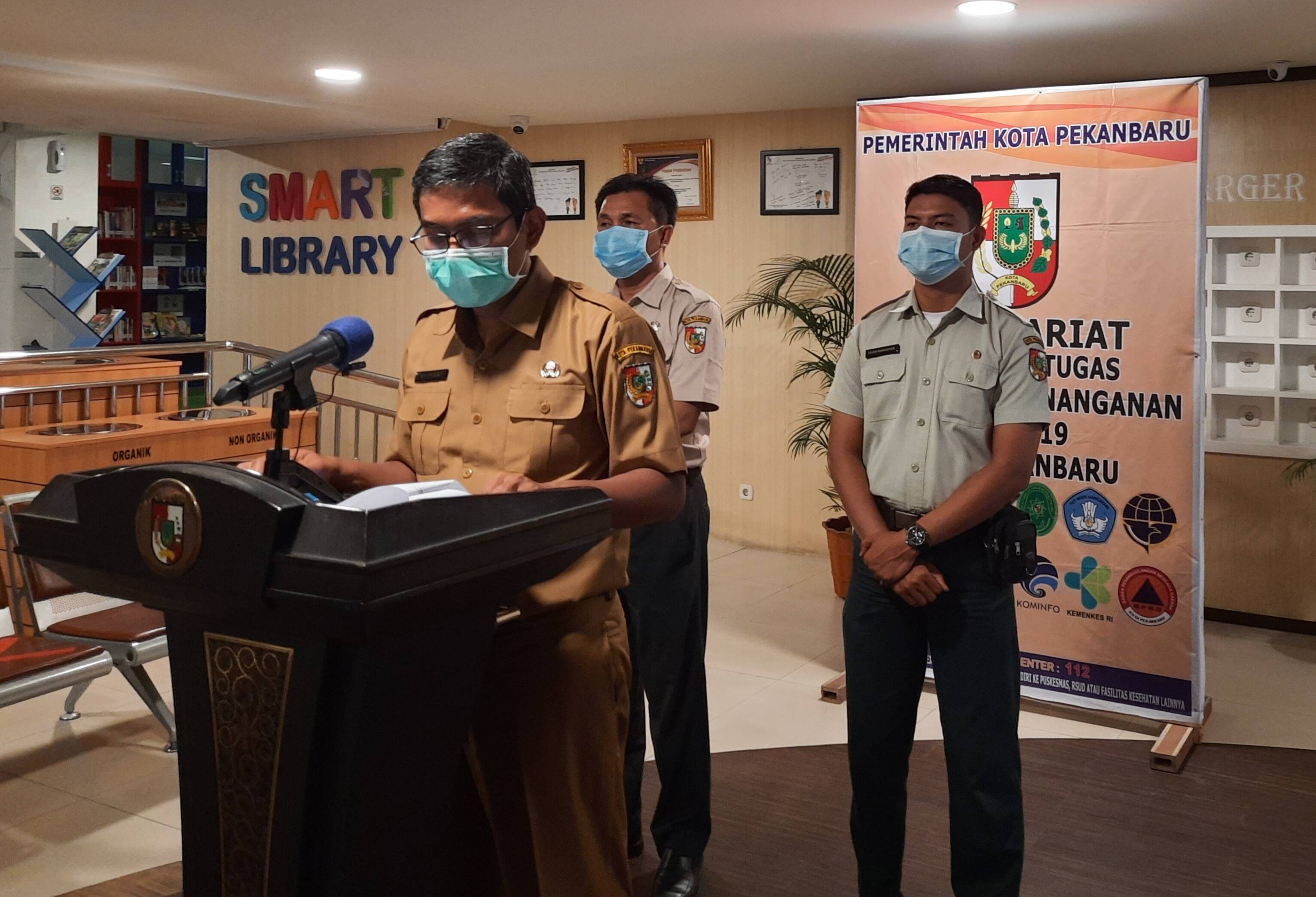 Total Pasien Positif Covid-19 di Kota Pekanbaru Sentuh 710 Orang