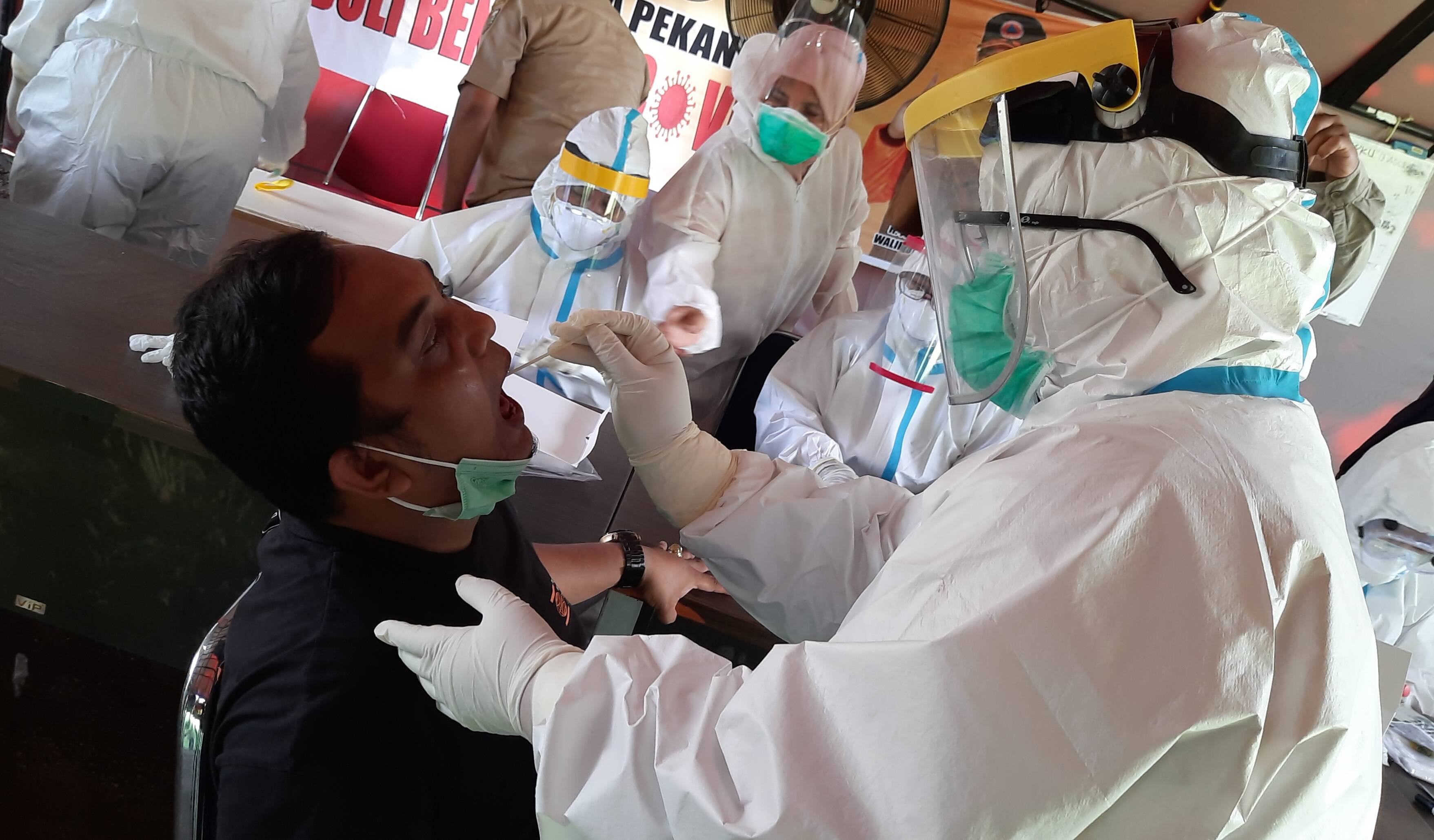 Sehari Jumlah Pasien Positif Covid-19 di Kota Pekanbaru Hampir 50 Kasus