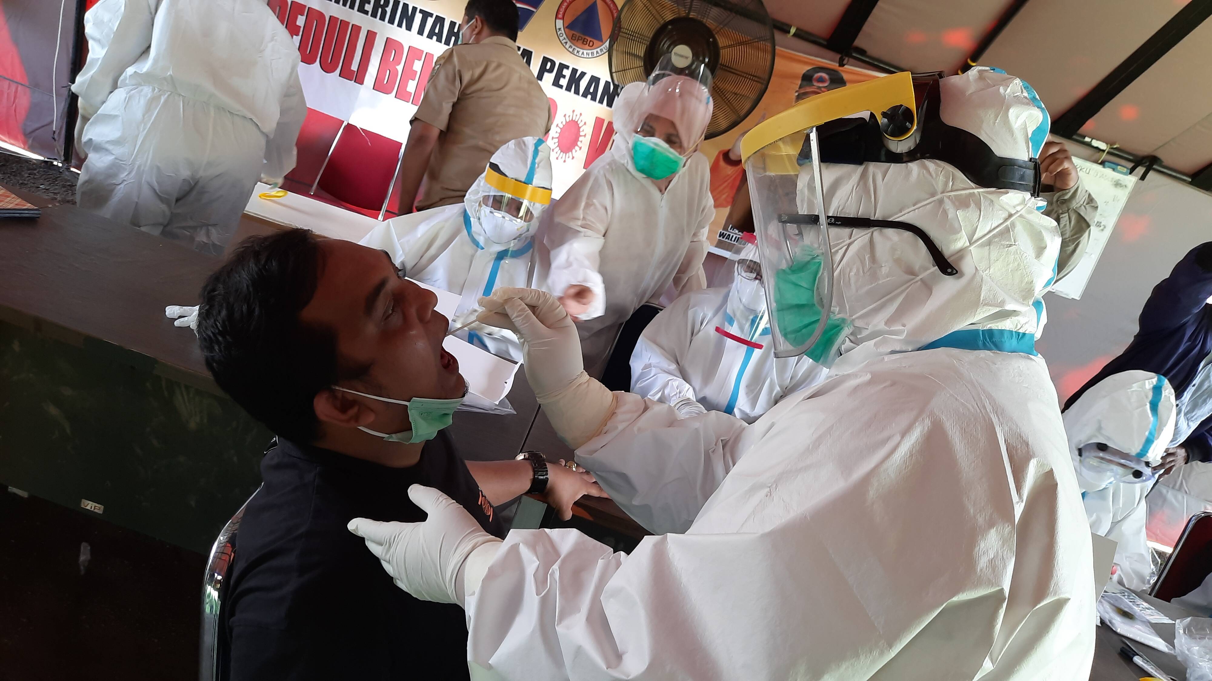 Jumlah Pasien Positif Covid-19 di Kota Pekanbaru Capai 918 Orang
