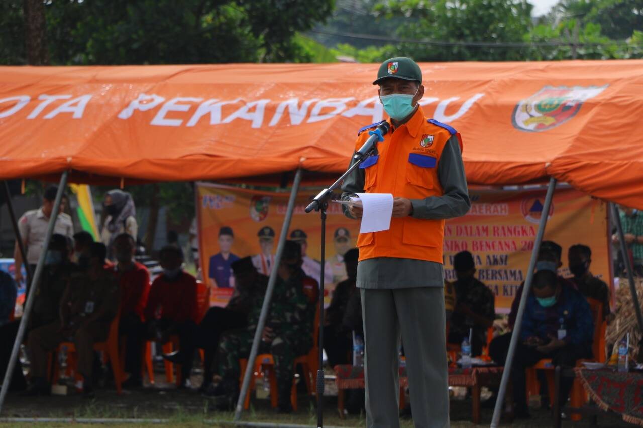 Wawako Pekanbaru : BPBD Harus Antisipasi Potensi Bencana Alam 