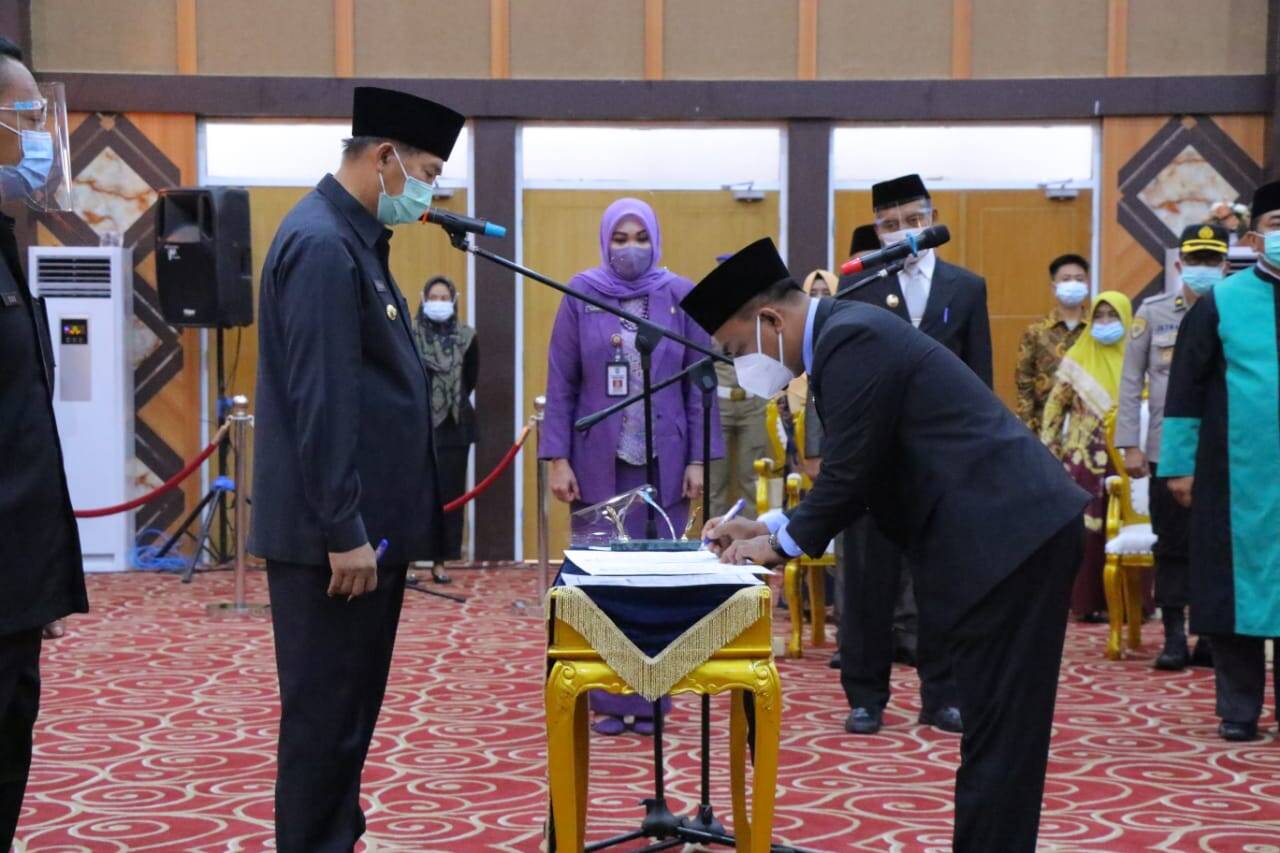 Wako Lantik Muhammad Jamil Sebagai Sekdako Pekanbaru
