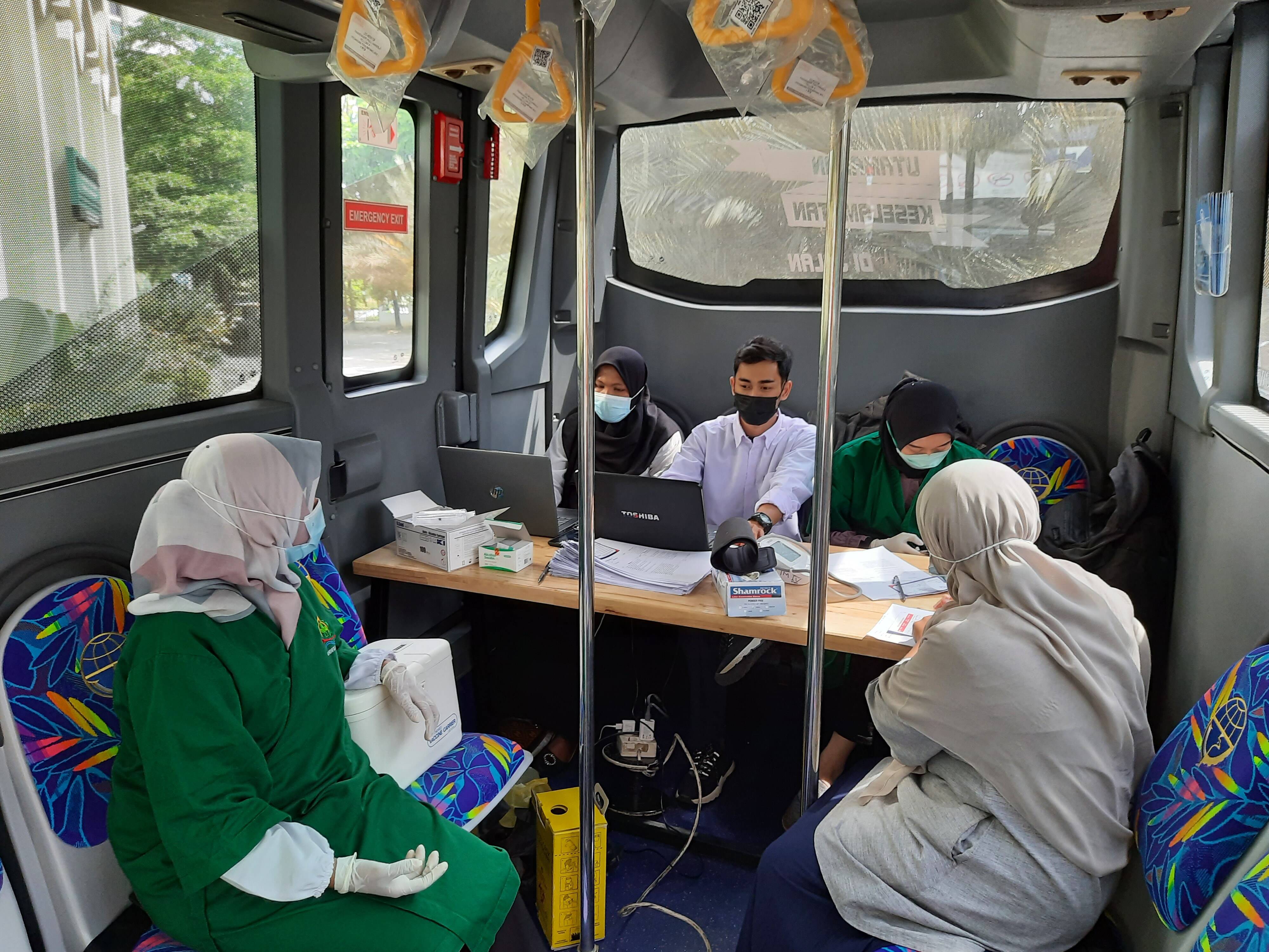 Berikut Jadwal Bus Vaksin Covid-19 Keliling Hari Ini