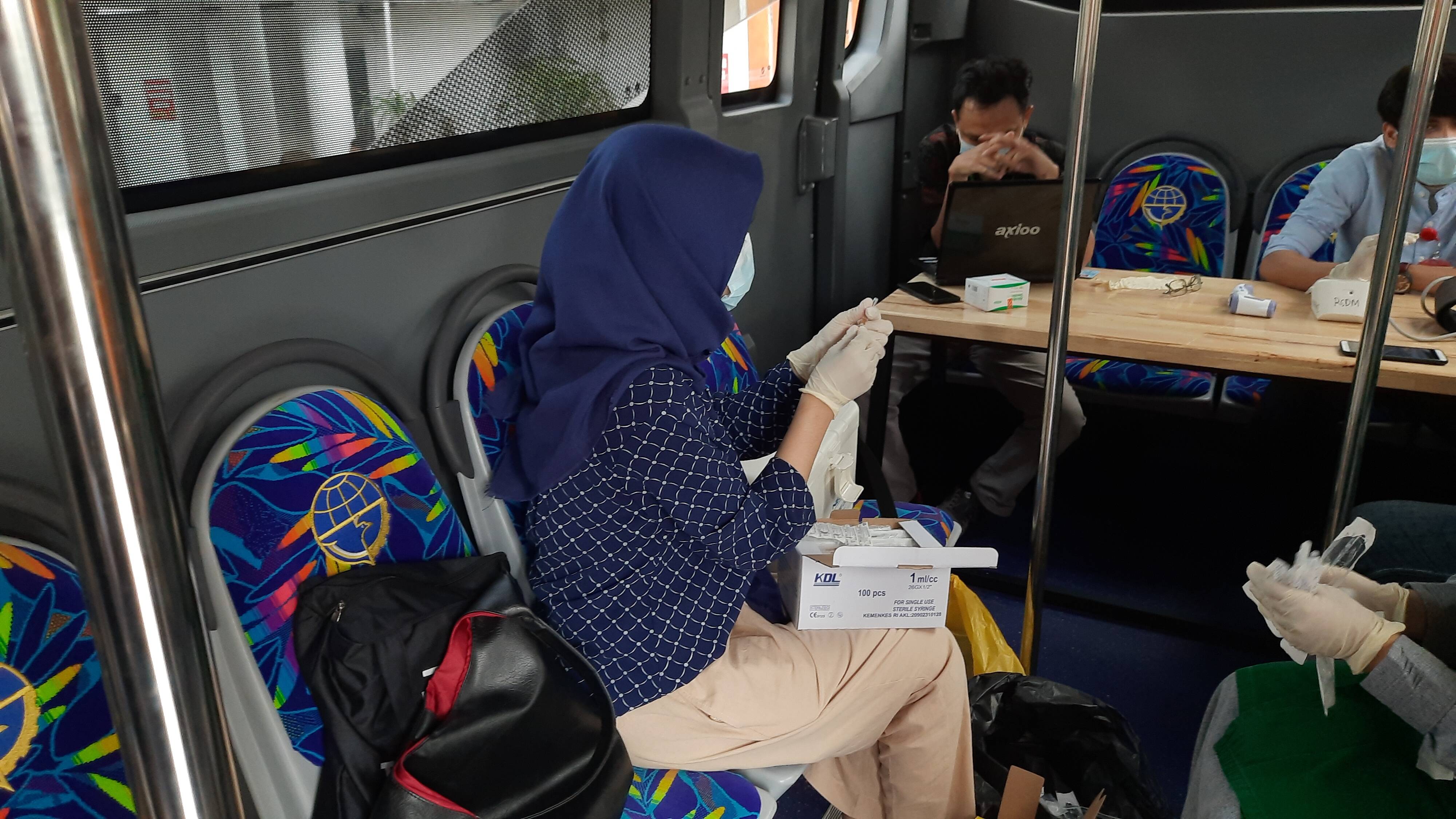 Inilah Lokasi Bus Vaksinasi Keliling di Kota Pekanbaru Hari Ini