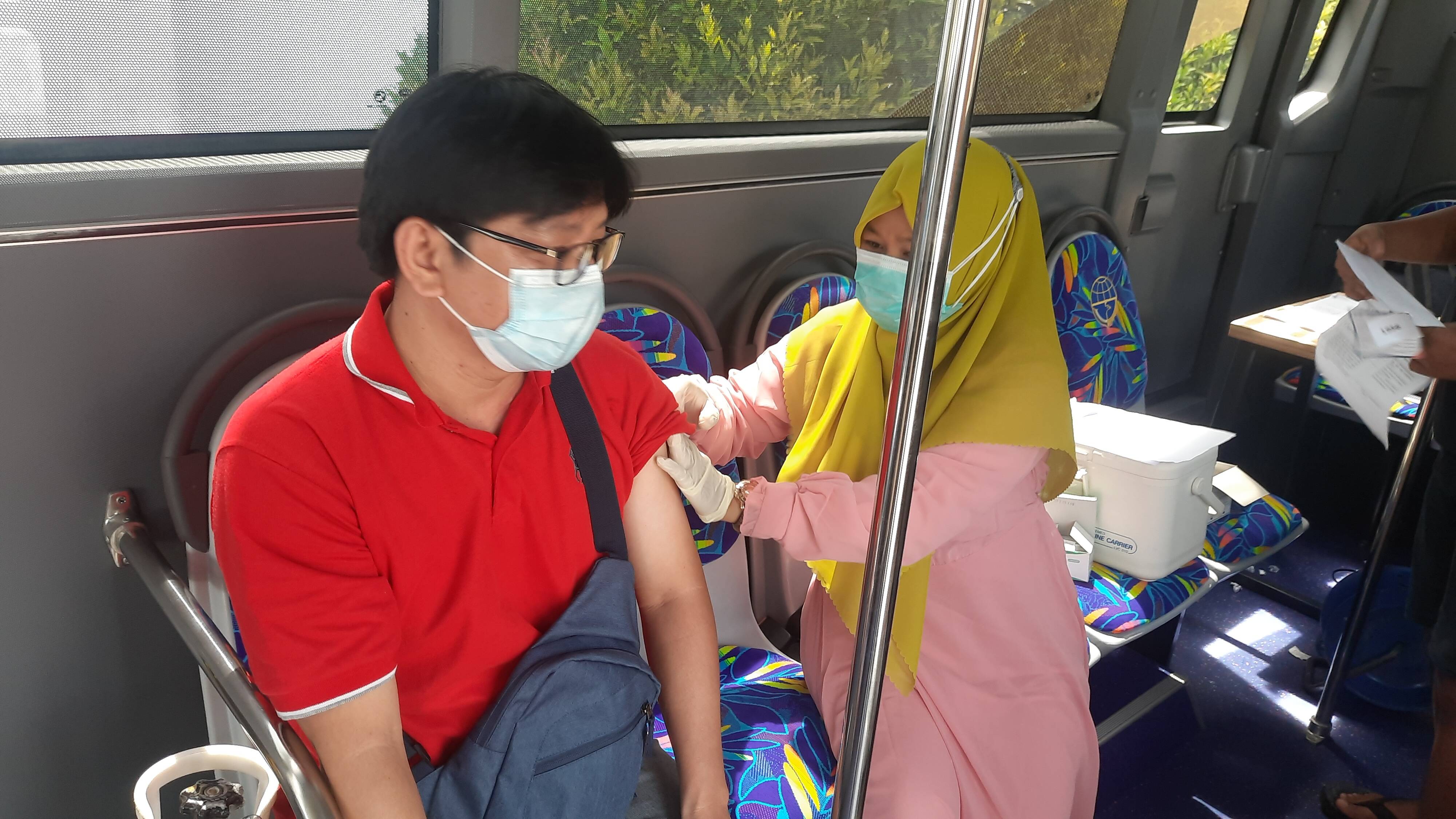 Yuk, Inilah Jadwal Bus Vaksinasi Keliling di Kota Pekanbaru Hari Ini