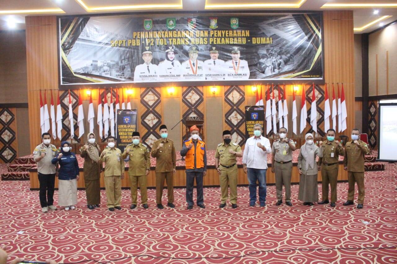 Potensi PBB Kota Pekanbaru Pada Ruas Tol Permai Capai Rp 1,4 Miliar