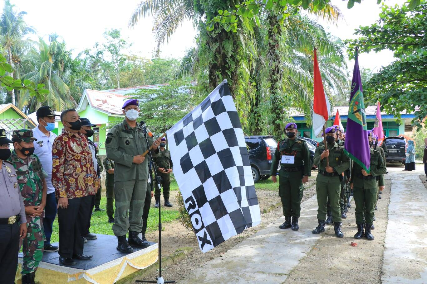 Komando Menwa Indra Pahlawan Riau Gelar Napak Tilas Tuanku Tambusai