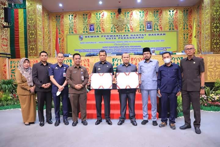 DPRD Kota Pekanbaru dan Pemko Sepakati KUA-PPAS Perubahan 2022