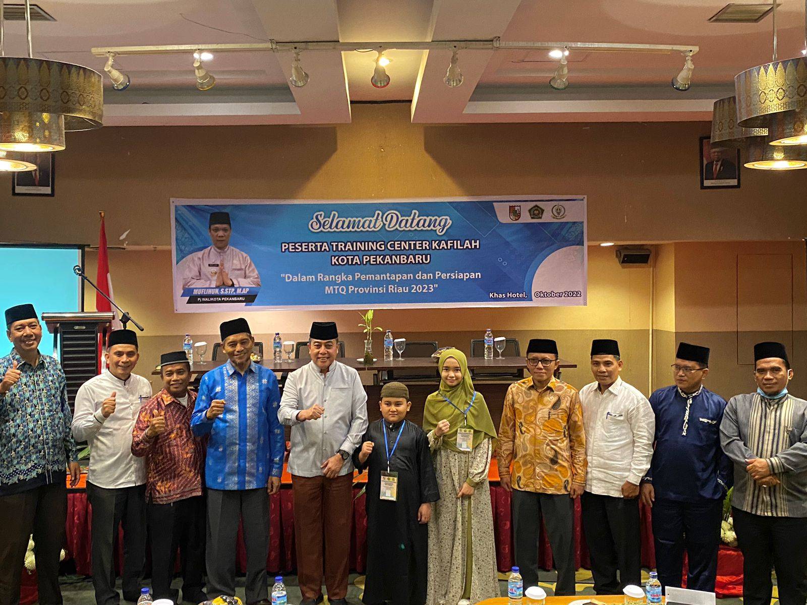 35 Kafilah Pekanbaru Jalani Training Centre Jelang MTQ Riau 2023