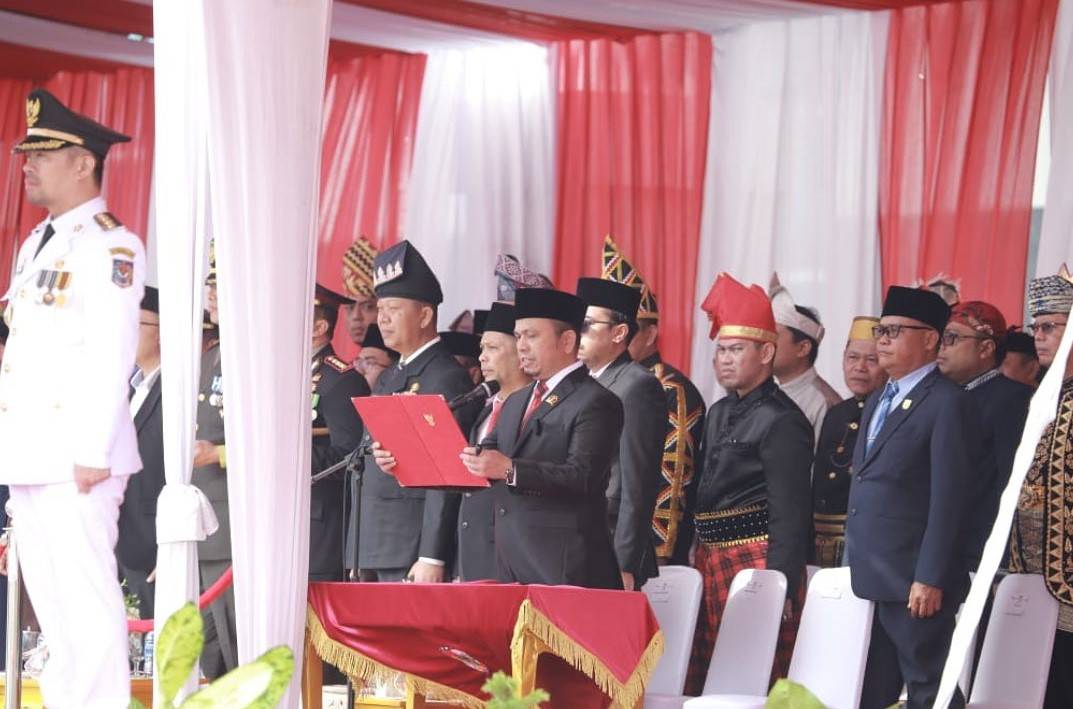 Pimpinan DPRD dan Pemko Pekanbaru Rayakan HUT RI ke-79 