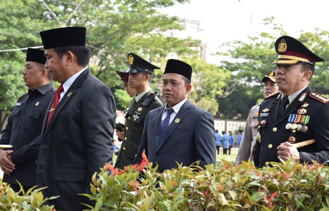 Kenang Jasa Pahlawan, Ketua DPRD Pekanbaru Hadir Dalam Ziarah Nasional HUT ke-79 TNI