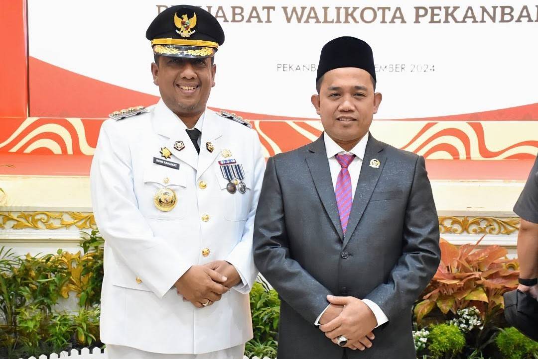Ketua DPRD Pekanbaru Siap Sinergi Dengan Roni Rakhmat Yang Resmi Jabat Pj Wako Pekanbaru 