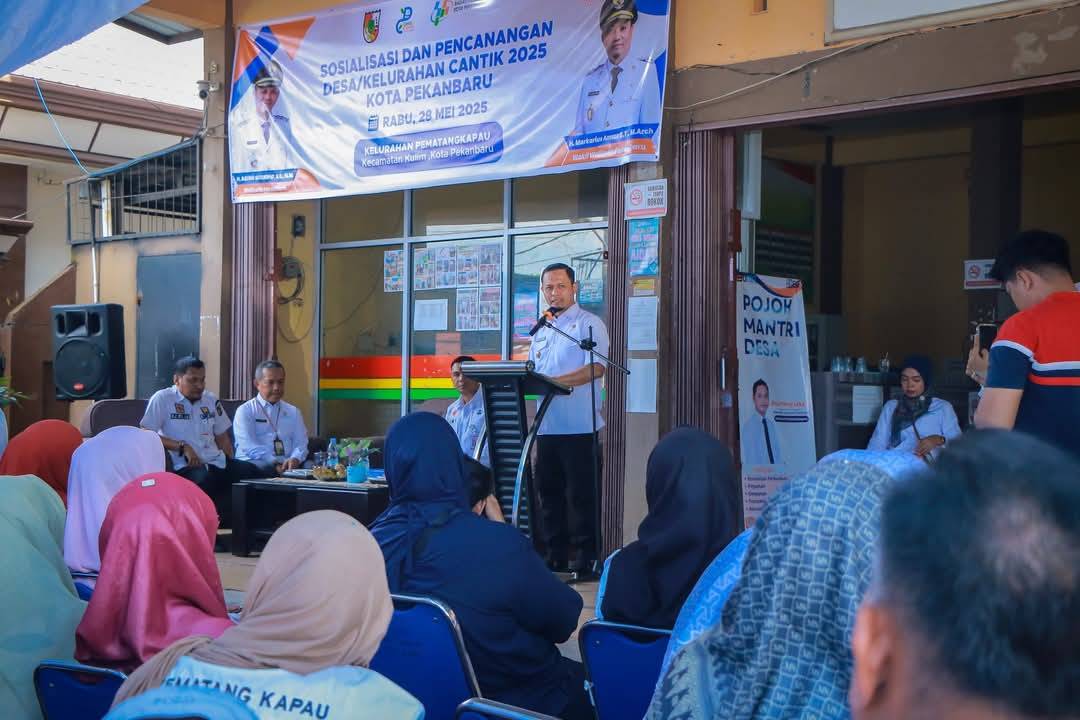 Wako Canangkan Program Kelurahan Cantik Untuk Pekanbaru Lebih Baik