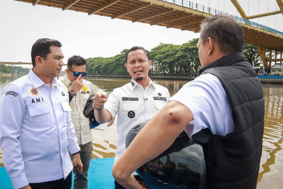 Pemko Pekanbaru Pastikan Penataan Kawasan Sungai Siak Berlanjut
