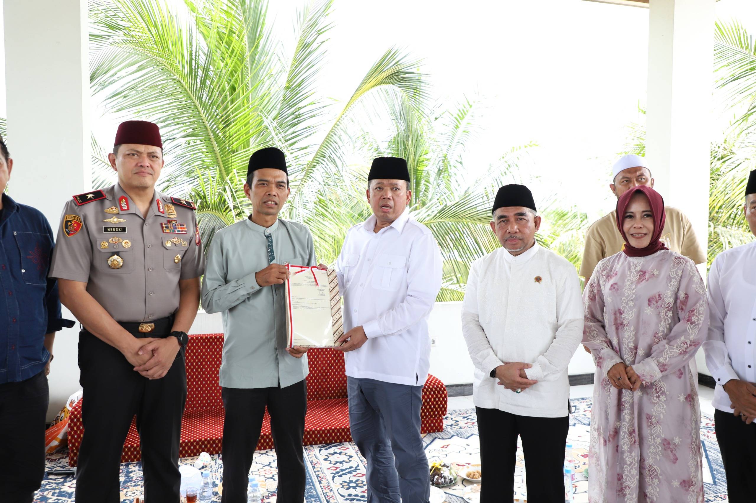 Menteri ATR/BPN Silaturahmi ke Pesantren UAS