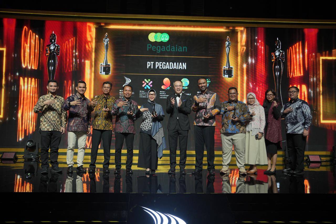 Borong Penghargaan HR Asia 2026, PT Pegadaian Dinobatkan Sebagai Best Company to  Work For in Asia Untuk Kedelapan Kalinya