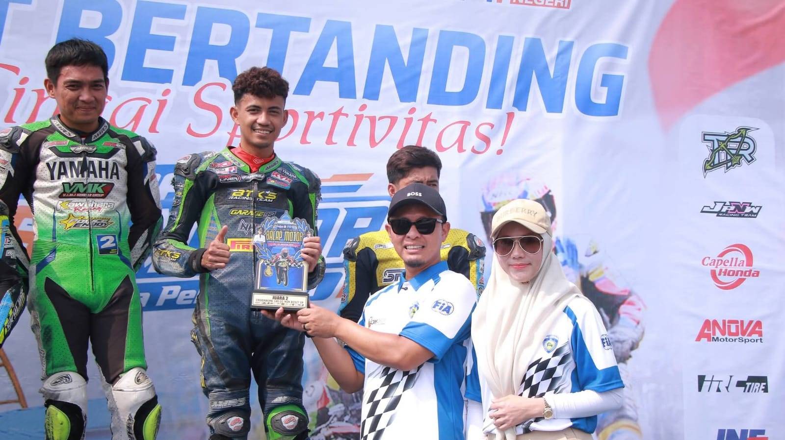 Ratusan Juta Rupiah Terkumpul Untuk NTT dalam Galang Dana di Moto Prix Piala Wali Kota Pekanbaru